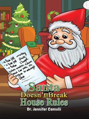 cover image of Santa Doesn't Break House Rules